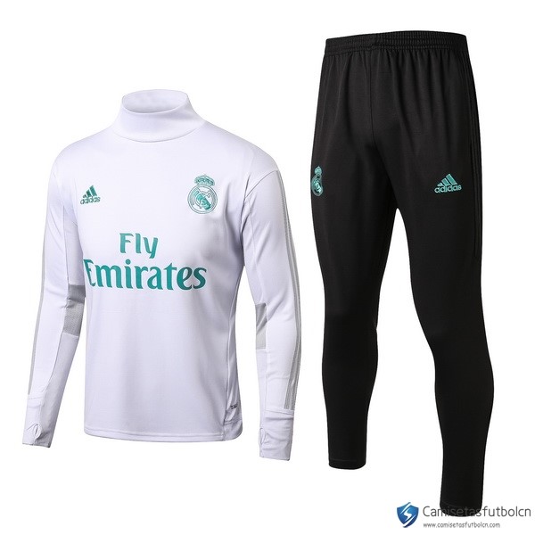 Chandal Real Madrid 2017-18 Blanco Negro